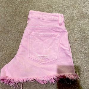 Flying Monkey pink shorts
